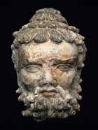 Голова защитника символа могущества Будды, Ваджрапани