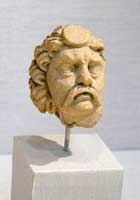 Голова мужчины. Гандхара. 2-4 в. н.э.