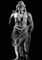 Стоящий боддхисатва. 3-4 вв н.э. Гандхара, Афганистан или Пакистан