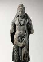 Стоящий боддхисатва. 3-4 вв н.э. Гандхара