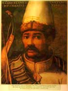 Картина флорентийского художника Cristofano dell&amp;quot;Altissimo. Тамерлан император восточный, Тартарии властитель мира