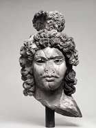 Мраморный бюст принца Сиддхарта. 2 в н.э. Пешавар