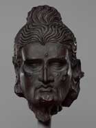 Голова постящегося Сиддхарты. Гандхара (Пакистан)