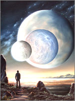 Такой могла быть лунная ночь на Земле 113 тысяч лет назад