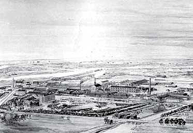 Путиловский завод. Общий вид. Начало XX века.