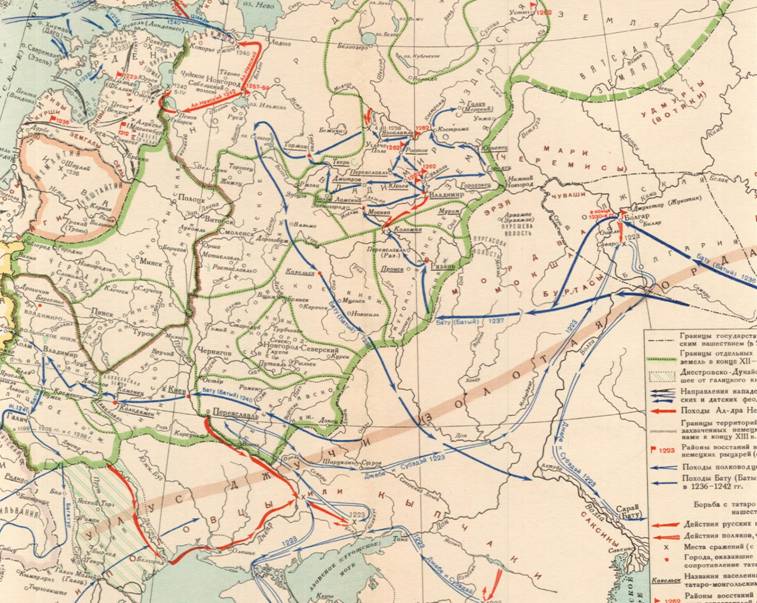 Чем питались орды монголо-татар и их лошади?