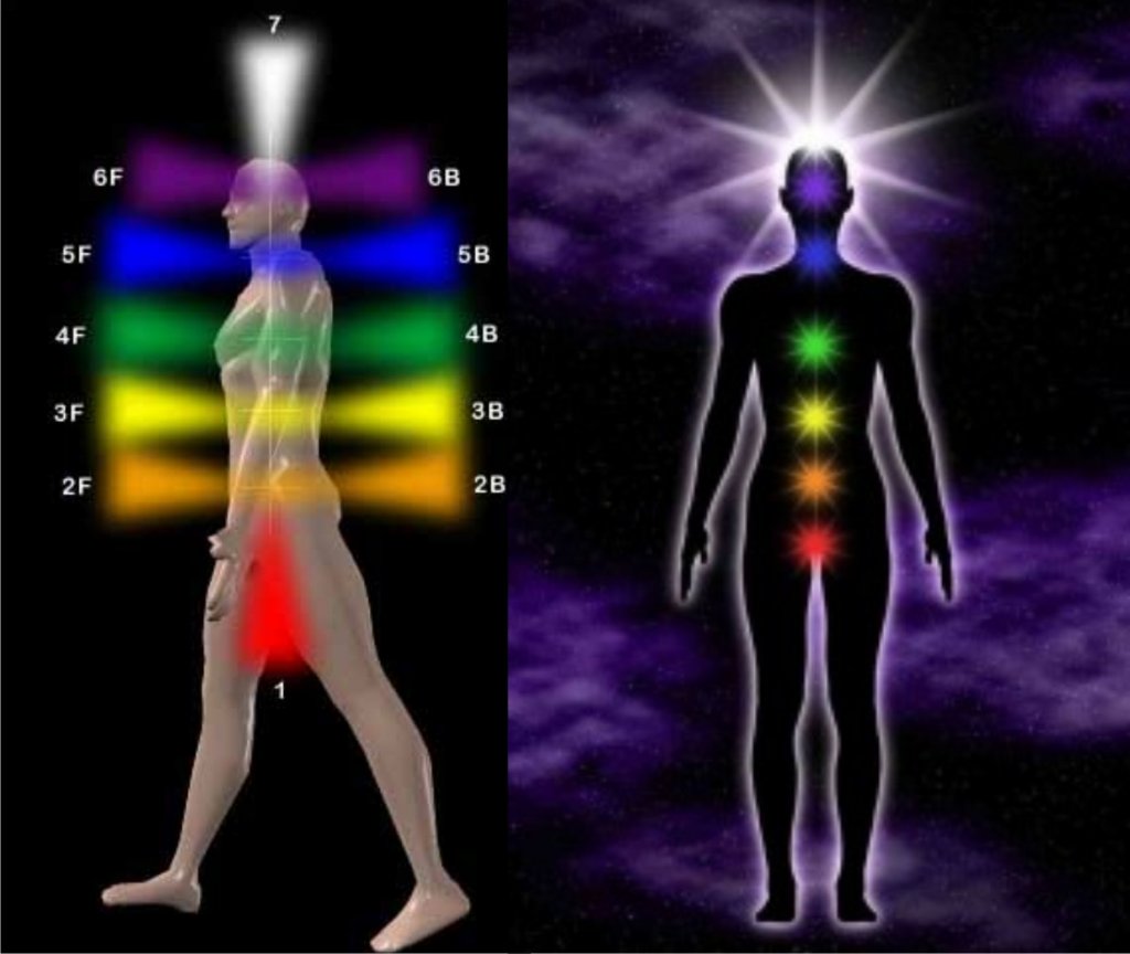 Чакры: Разноцветные цветы лотоса Чакры: Разноцветные цветы лотоса