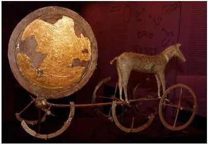 Рис. 23. Изображение часов на повозке