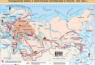 Гражданская война 1918-1922 г.г.