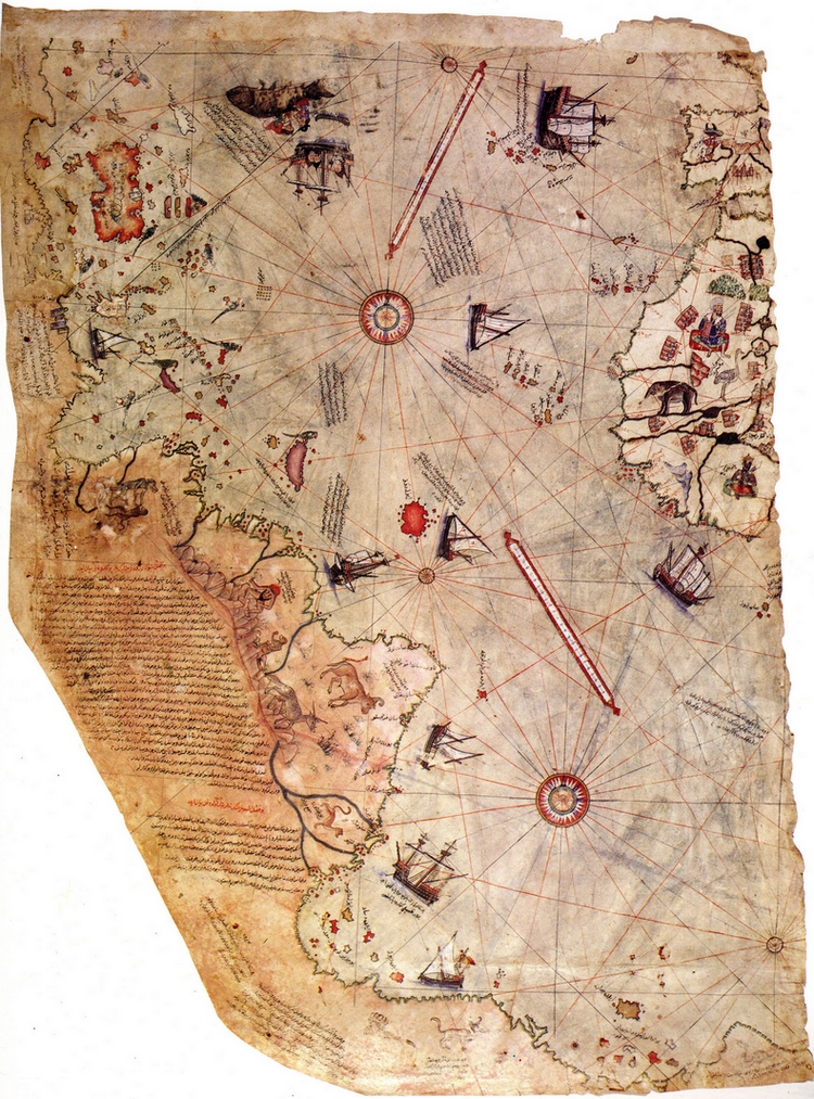 Карта Пири Рейса