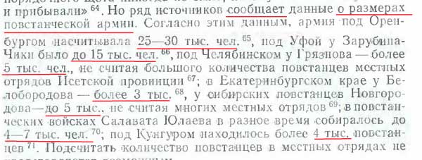 стр 71 размеры армии повстанцев