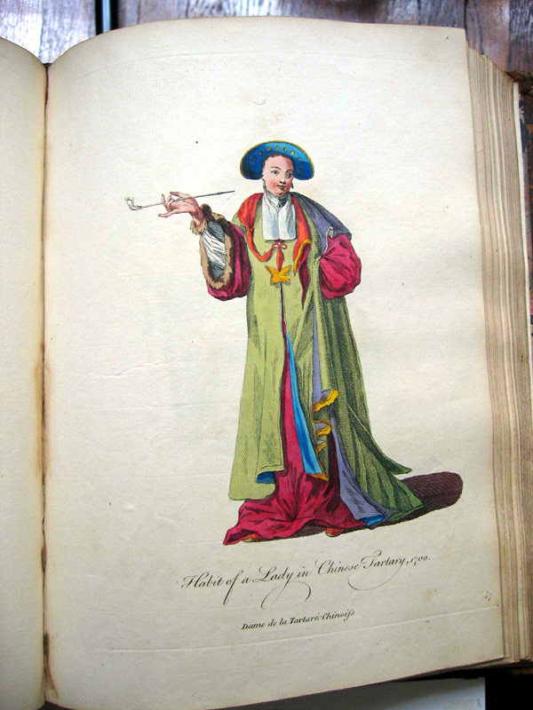 Костюм женщины из Китайской Тартарии 1770 года (Джефри)