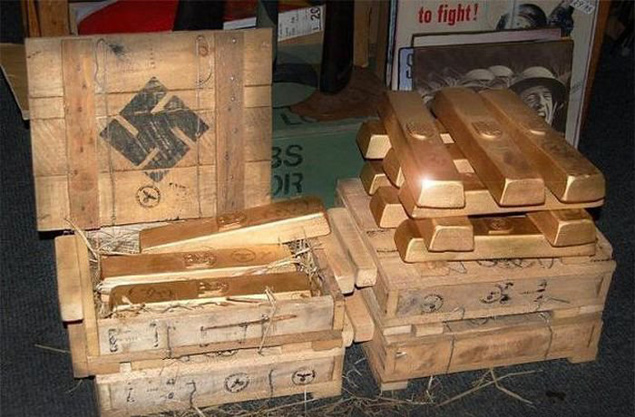 С 1944 года за океан пошло также трофейное гитлеровское золото Россия во власти доллара: как это случилось