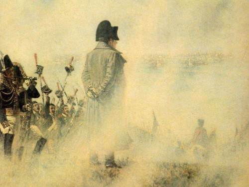 Рис. 44. Наполеон у Москвы. В ожидании депутации бояр. (худ. В.Верещагин)