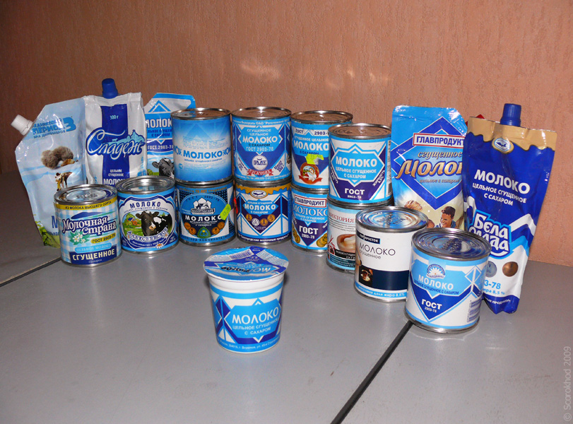 Замена ГОСТ-ов на продукты питания